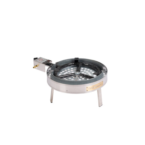 GrillSymbol stegepladesæt PRO-460 inox, ø 46 cm