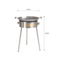 GrillSymbol stegepladesæt PRO-580, ø 58 cm