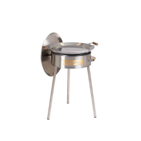 GrillSymbol stegepladesæt PRO-580 inox, ø 58 cm