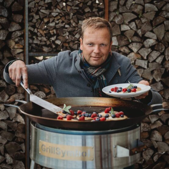 GrillSymbol stegepladesæt PRO-580, ø 58 cm