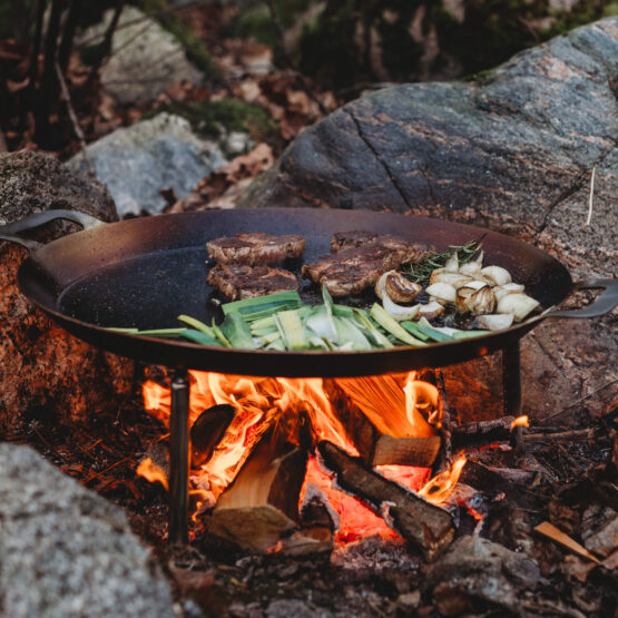 GrillSymbol bålpande Stark set 580, ø 58 cm