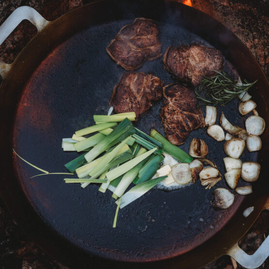 GrillSymbol bålpande Stark set 580, ø 58 cm