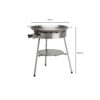 GrillSymbol stegepladesæt Expert-720, ø 72 cm