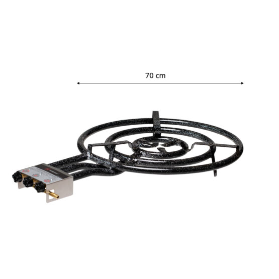 GrillSymbol udendørs gasbrænder 25kw/ ø 70 cm