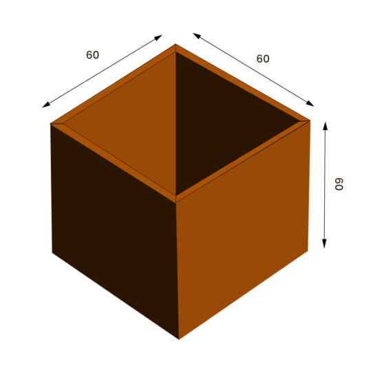 Petteri Wiimaa corten plantekrukker Clara 3-set