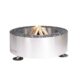 GrillSymbol rustfrit stål bålfad Luna Silver ø 119 cm GrillSymbol rustfrit stål bålfad Luna Silver ø 119 cm