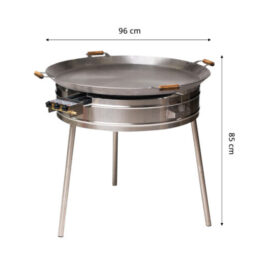 GrillSymbol stegepladesæt BASIC-960, ø 96 cm