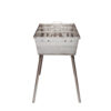 GrillSymbol kulgrill Chef XXL Silver TILBUD: Ekstra tilbehør med for 2077 DKK