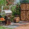 GrillSymbol BBQ røgeovn Smoky Beast Silver