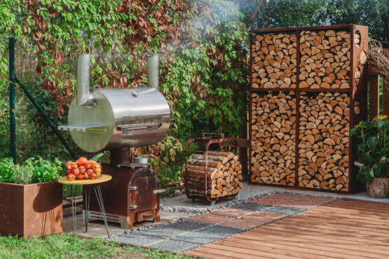 GrillSymbol BBQ røgeovn Smoky Beast Silver