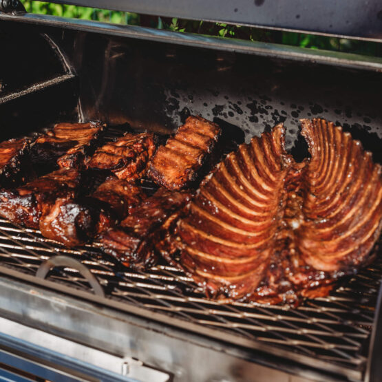 GrillSymbol BBQ røgeovn Smoky Beast Silver