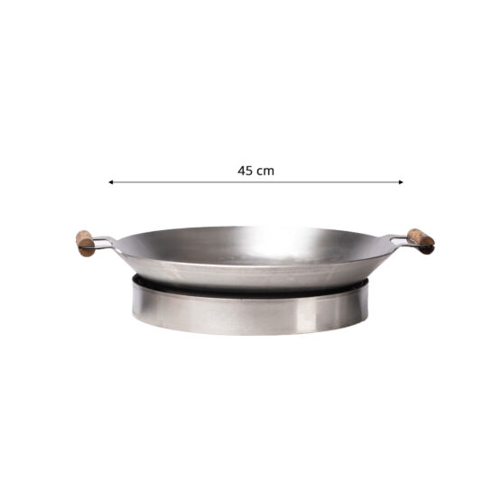 GrillSymbol Cataplana pande+adapter WS-450 CAT, ø 45 cm