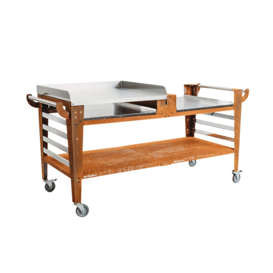 GrillSymbol stor pizzaovn bord Baso-XL