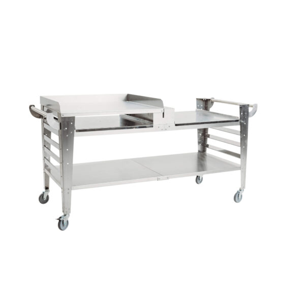 GrillSymbol stor pizzaovn bord Baso-inox-XL