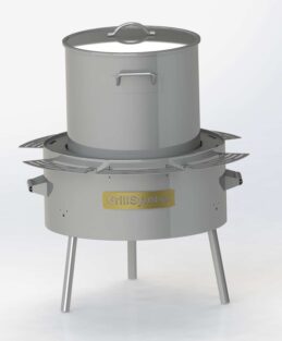 GrillSymbol Suppestation med gasbrænder 17 L