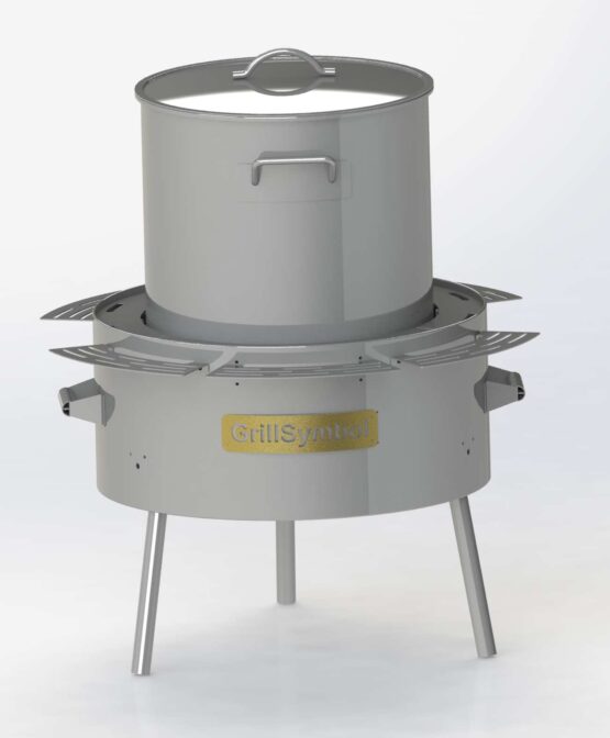 GrillSymbol Suppestation med gasbrænder 17 L