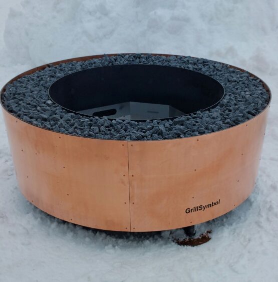 GrillSymbol bålfad Luna Copper ø 119 cm