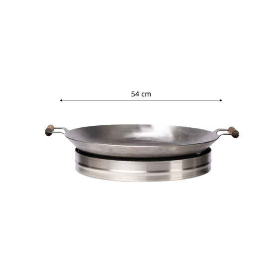 GrillSymbol Cataplana pande+adapter WS-545 CAT inox, ø 54 cm