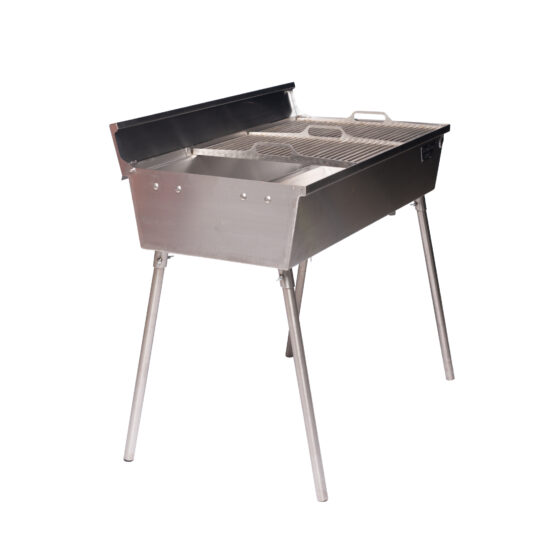 GrillSymbol kulgrill Naked Chef XXL Silver