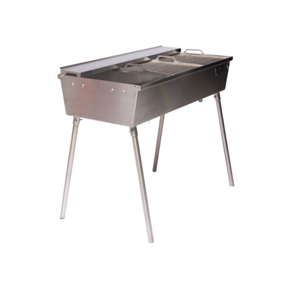 GrillSymbol kulgrill Naked Chef XXL Silver