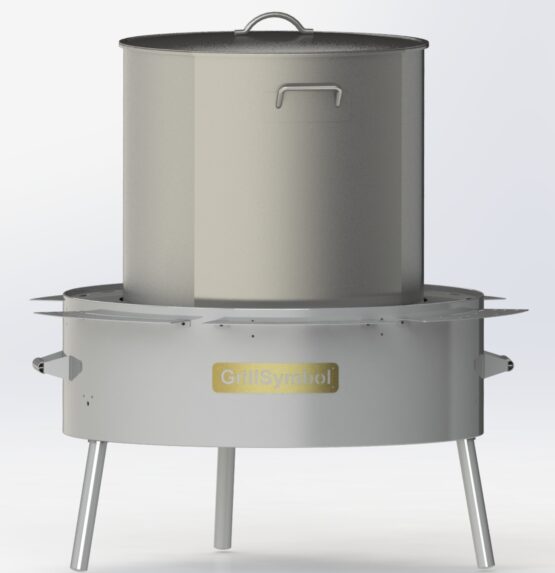 GrillSymbol Suppestation med gasbrænder 160 L