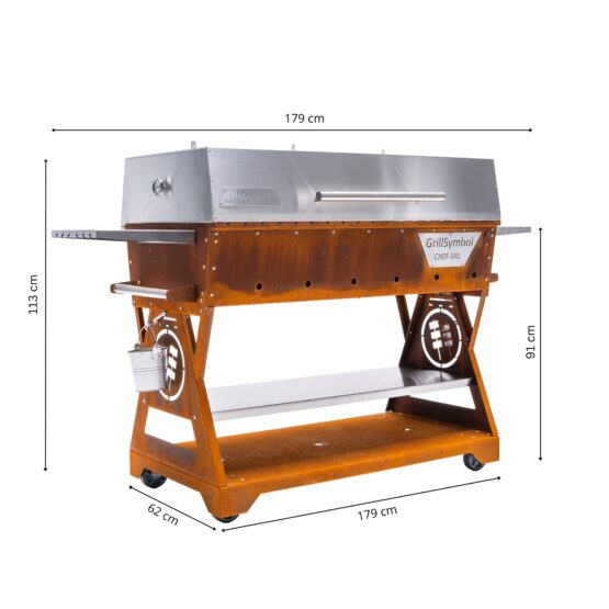 GrillSymbol kulgrill Chef XXL GrillSymbol kulgrill Chef XXL