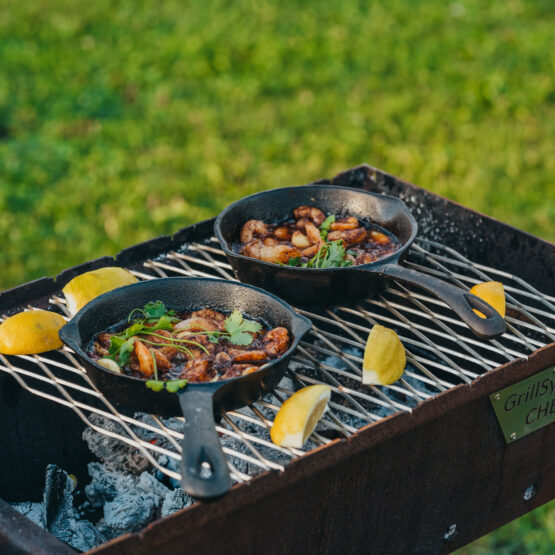 GrillSymbol støbejernspande 16cm