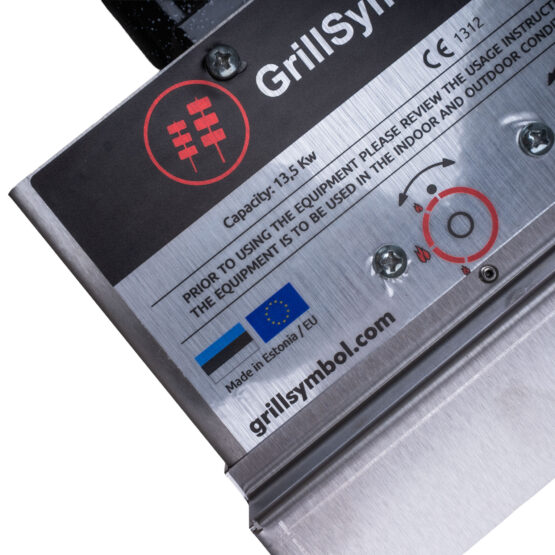 GrillSymbol Suppestation med gasbrænder 160 L