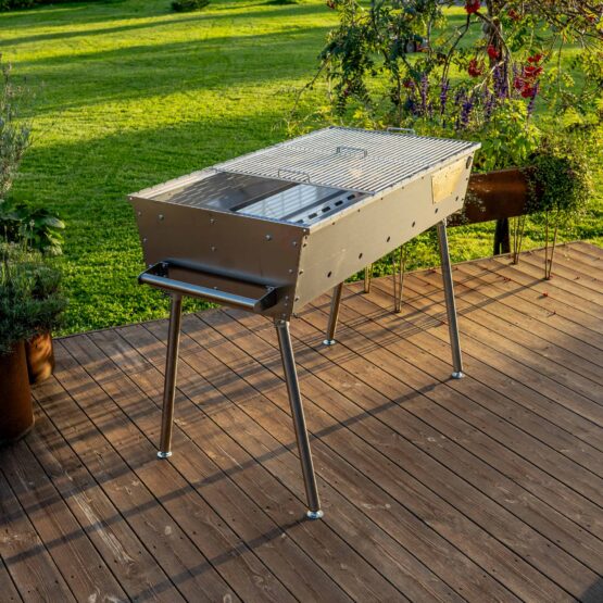 GrillSymbol kulgrill Naked Chef XXL Silver