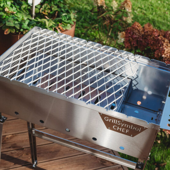 GrillSymbol kulgrill Naked Chef XS Silver