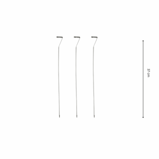 GrillSymbol grillstænger 37 cm, 3 stk