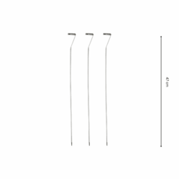 GrillSymbol grillstænger 47 cm, 3 stk GrillSymbol grillstænger 47 cm, 3 stk