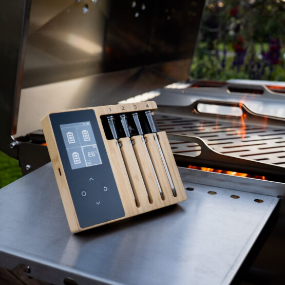 GrillSymbol Smart trådløst kødtermometer, med 4 prober