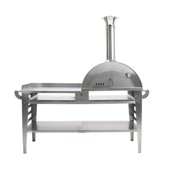 GrillSymbol pizzaovn med stor bord Pizzo-XL-set-inox GrillSymbol pizzaovn med stor bord Pizzo-XL-set-inox