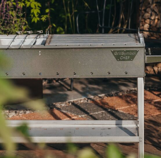 GrillSymbol kulgrill Naked Chef Silver