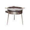 OUTLET GrillSymbol stegepladesæt PRO-960 inox, ø 96 cm