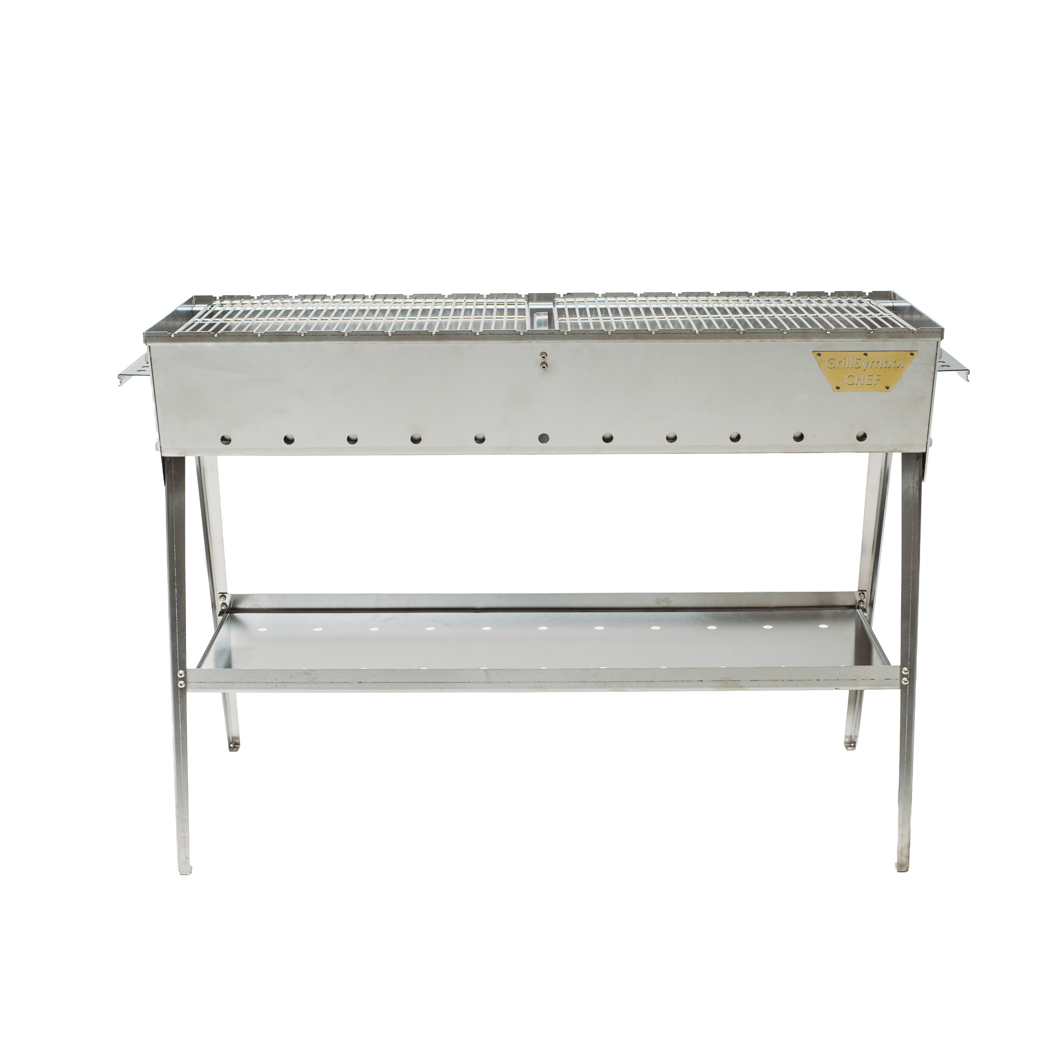 GrillSymbol kulgrill Naked Chef XL Silver GrillSymbol kulgrill Naked Chef XL Silver