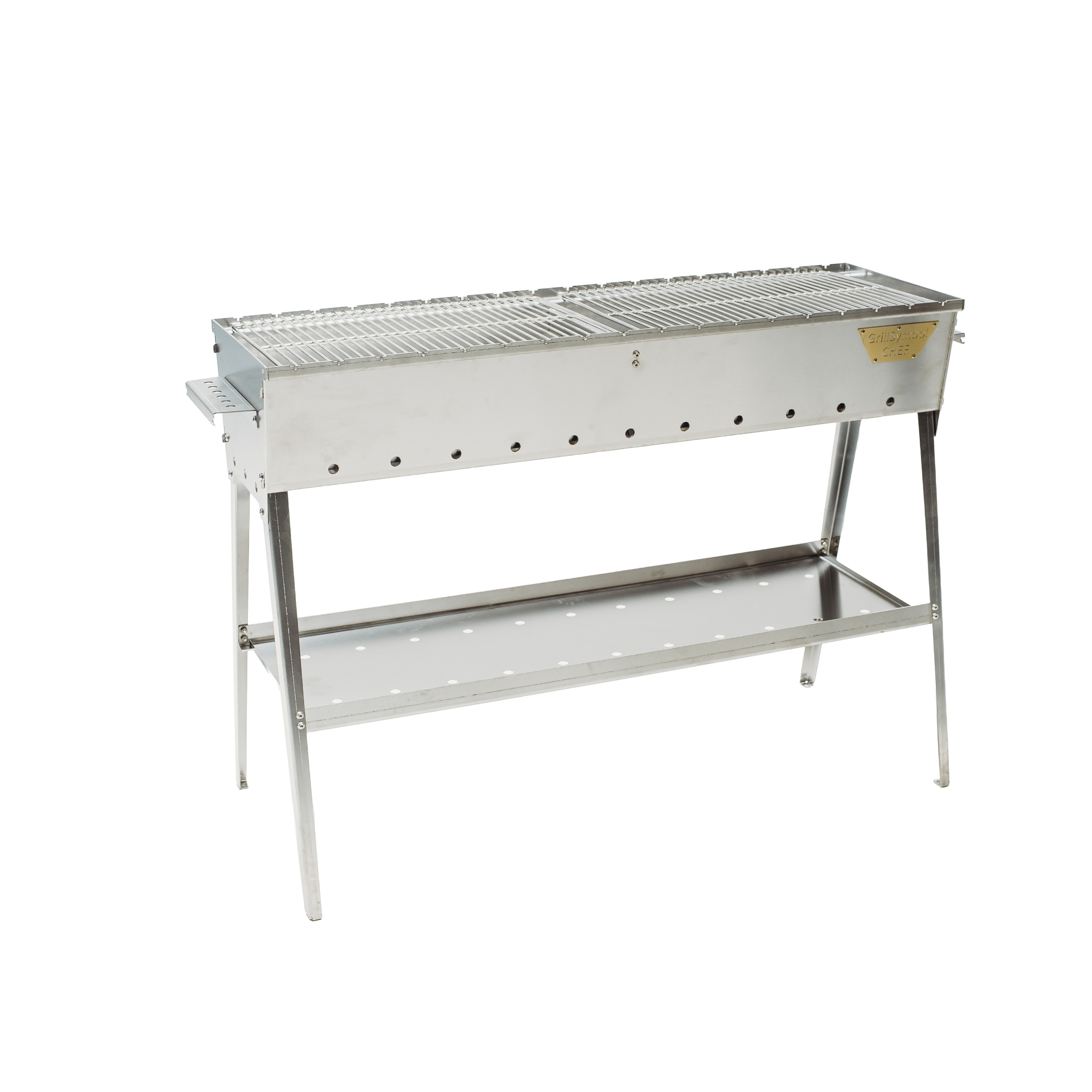 GrillSymbol kulgrill Naked Chef XL Silver GrillSymbol kulgrill Naked Chef XL Silver