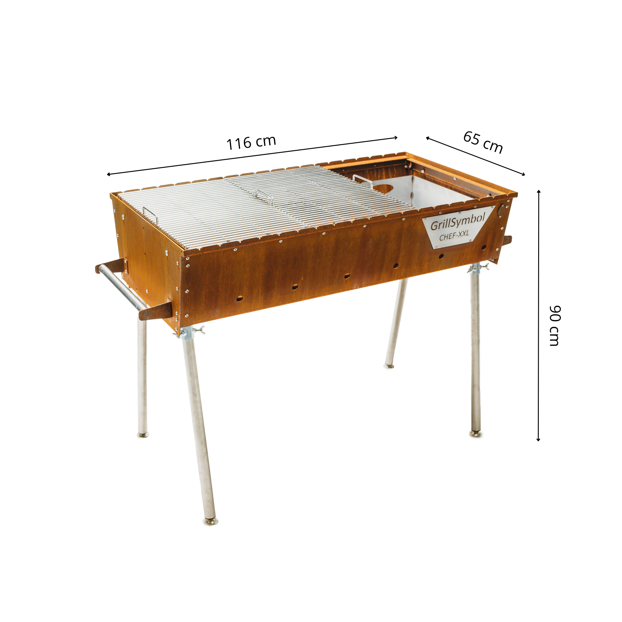 GrillSymbol kulgrill Naked Chef XXL GrillSymbol kulgrill Naked Chef XXL