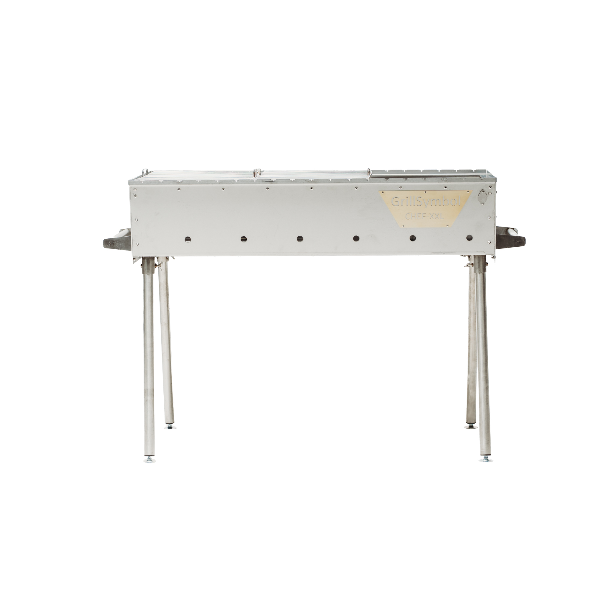 GrillSymbol kulgrill Naked Chef XXL Silver GrillSymbol kulgrill Naked Chef XXL Silver