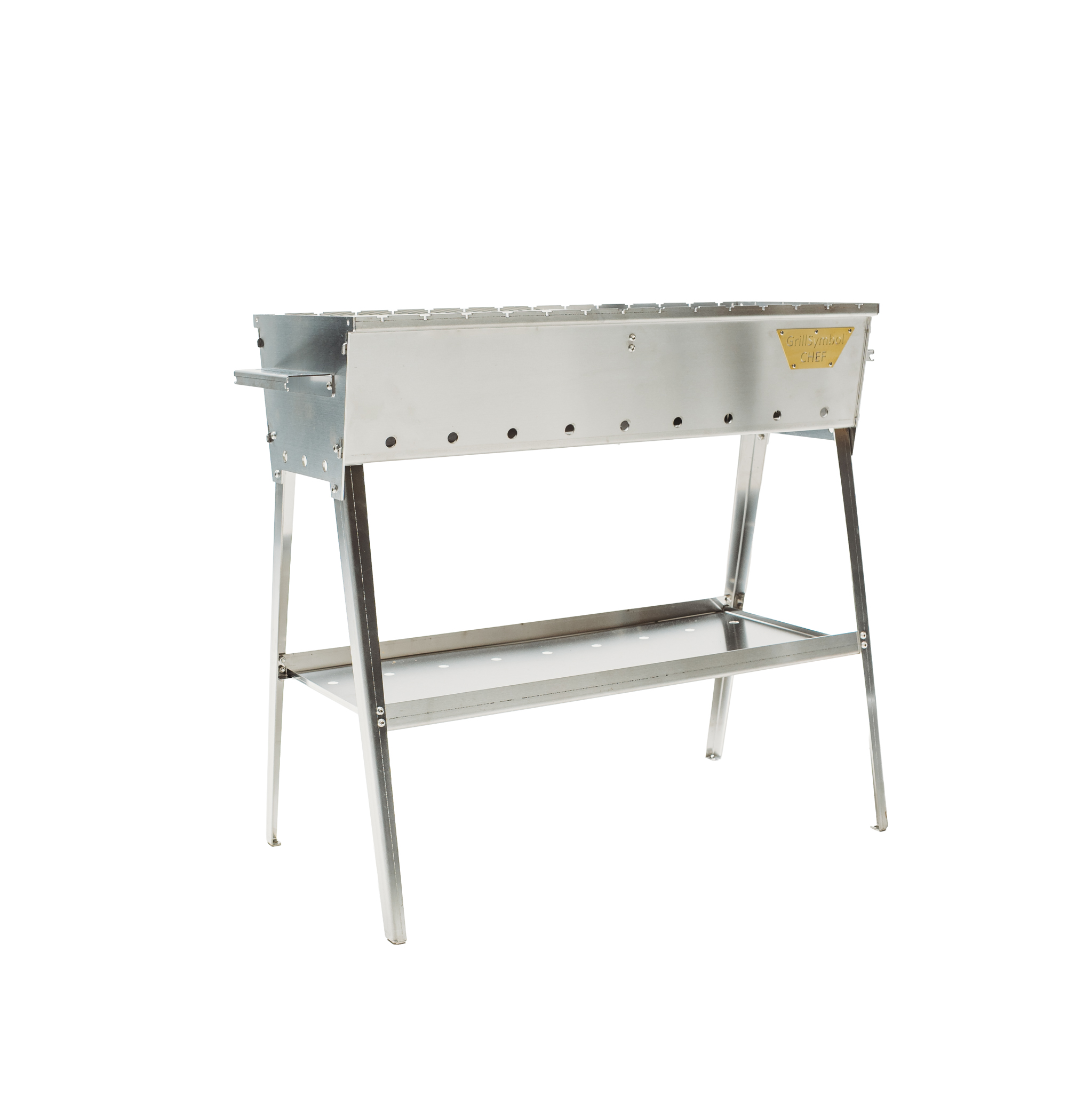 GrillSymbol kulgrill Naked Chef Silver GrillSymbol kulgrill Naked Chef Silver